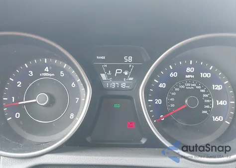 2016 Hyundai Elantra Se z USA, uszkodzony, nr VIN 5NPDH4AE3GH745592